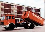 Mercedes-Benz 1626 Abgleitkipper fur Meiller Schnellwechselsystem 1973 года